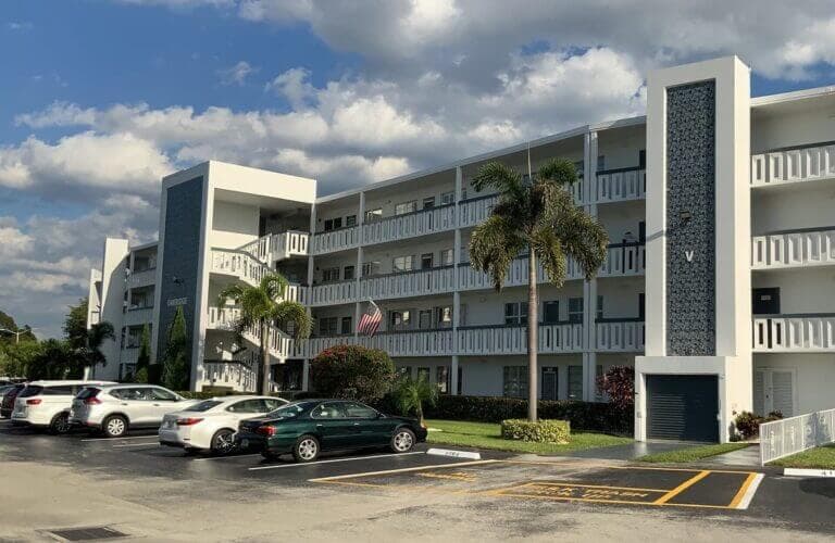 Inspection and repair project of a multifamily building by RK Architect, P.A.